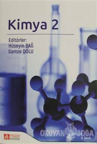 Kimya 2 - Hüseyin Bağ - Pegem Akademi Yayıncılık - Akademik Kitaplar