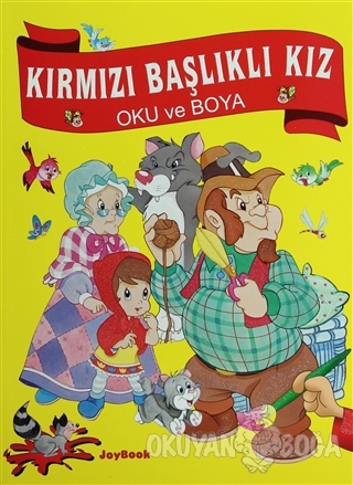 Kırmızı Başlıklı Kız - Oku ve Boya