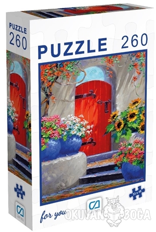 Kırmızı Kapı - 260 Parça Puzzle - - CA Games