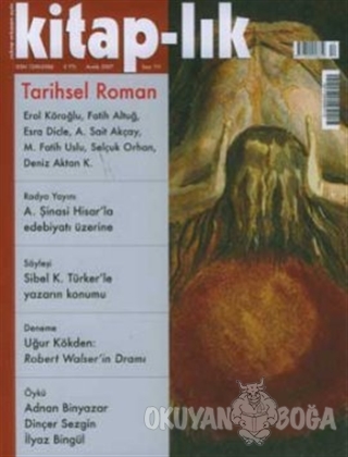Kitap-lık Sayı: 111 Aylık Edebiyat Dergisi