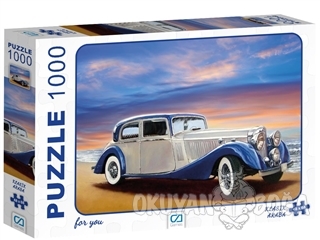 Klasik Araba - 1000 Parça Puzzle - - CA Games