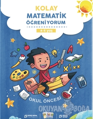 Kolay Matematik Öğreniyorum - Hasan Zeki Asya - Geniş Hayal Yayınevi