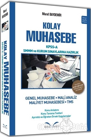 Kolay Muhasebe - Murat Baydemir - İkinci Sayfa Yayınları