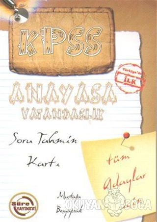 KPSS Anayasa Vatandaşlık Soru Tahmin Kartı - Mustafa Beşyaprak - Süre 