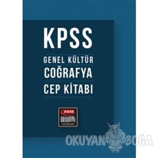 KPSS Genel Kültür Coğrafya Cep Kitabı