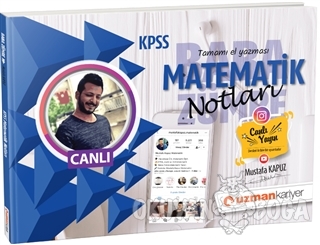 KPSS Matematik Canlı Ders Notları Baba Zümre - Mustafa Kapuz - Uzman K