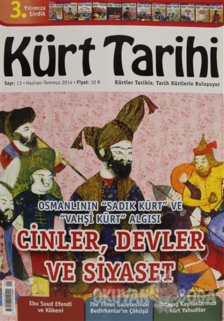 Kürt Tarihi Dergisi Sayı: 13 Haziran - Temmuz 2014 - Kolektif - Kürt T