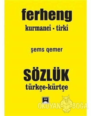 Kürtçe - Türkçe Sözlük (Ciltli) - Kolektif - Na Yayınları