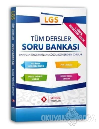 LGS Tüm Dersler Soru Bankası - Kolektif - Sonuç Yayınları