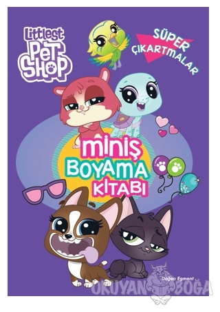 Littlest Pet Shop Miniş Boyama Kitabı Süper Çıkartmalar