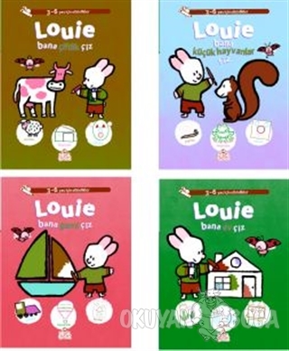 Louie Etkinlik Dizisi (4 Kitap Takım) - Kolektif - Nesil Çocuk Yayınla