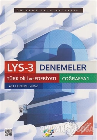 LYS-3 Denemeler Türk Dili ve Edebiyatı Coğrafya-1 6'lı Deneme Sınavı -