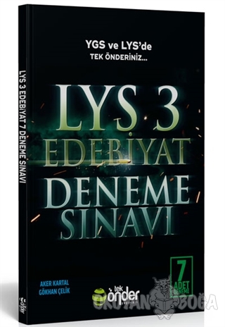 LYS 3 Edebiyat 7 Deneme Sınavı - Aker Kartal - Tek Önder Yayınları