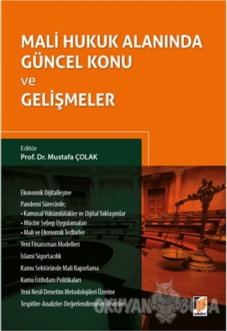 Mali Hukuk Alanında Güncel Konu ve Gelişmeler (Ciltli) - Mustafa Çolak