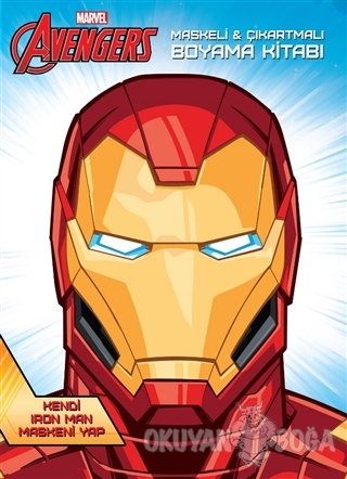 Marvel Avengers Maskeli ve Çıkartmalı Boyama Kitabı