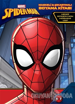 Marvel Spider-Man Maskeli ve Çıkartmalı Boyama Kitabı