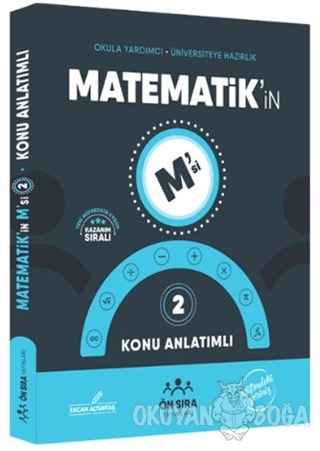 Matematik'in M'si Konu Anlatımlı 2 - Ercan Altuntaş - Önsıra Yayınları