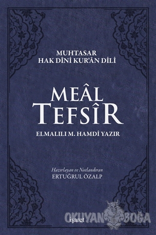 Meal Tefsir - Muhtasar Hak Dini Kur'an Dili (Mavi Renkte) (Ciltli)