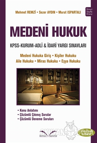Medeni Hukuk - Mehmet Remzi - İkinci Sayfa Yayınları
