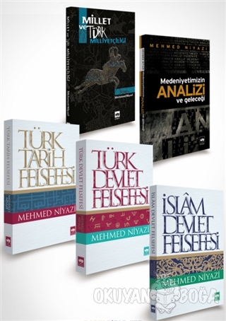 Mehmed Niyazi Fikri Eserleri Seti (5 Kitap) - Mehmed Niyazi - Ötüken N