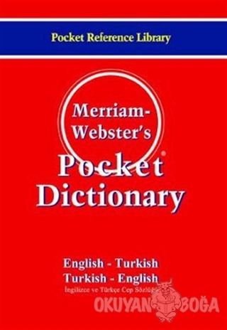 Merriam - Webster's Pocket Dictionary / English - Turkish / Turkish - English