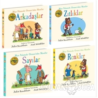 Meşe Palamudu Ormanından Masallar İlk Kitaplarım Seti (4 Kitap Takım) (Ciltli)