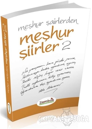 Meşhur Şiirler - 2 - Kolektif - Zambak Yayınları