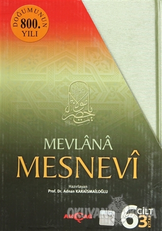 Mesnevi Mevlana (3 Kitap Takım) (Ciltli) - Adnan Karaismailoğlu - Akça