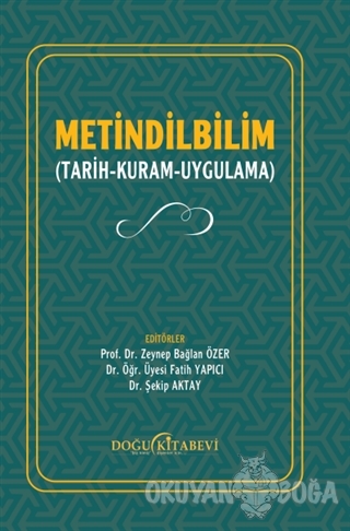 Metindilbilim - Zeynep Bağlan Özer - Doğu Kitabevi