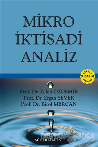Mikro İktisadi Analiz - Zekai Özdemir - Sümer Kitabevi - Akademik Kita