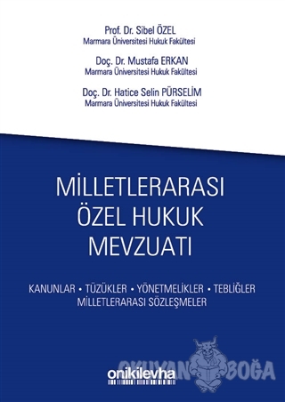 Milletlerarası Özel Hukuk Mevzuatı