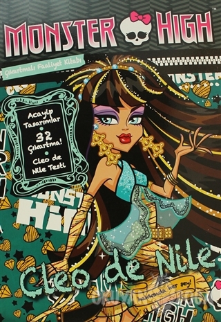 Monster High: Cleo de Nile Çıkartmalı Faaliyet Kitabı - Kolektif - Doğ
