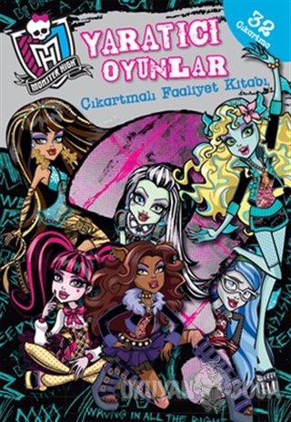 Monster High Yaratıcı Oyunlar Çıkartmalı Faaliyet Kitabı - Kolektif - 