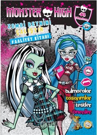 Monster High: Zombi Beynini Çalıştır - Kolektif - Doğan Egmont Yayıncı