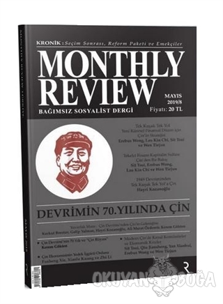 Monthly Review Bağımsız Sosyalist Dergi Mayıs 2019 / Sayı: 8 - Kolekti