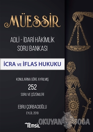 Müessir Adli-İdari Hakimlik Soru Bankası - İcra ve İflas Hukuku - Ebru