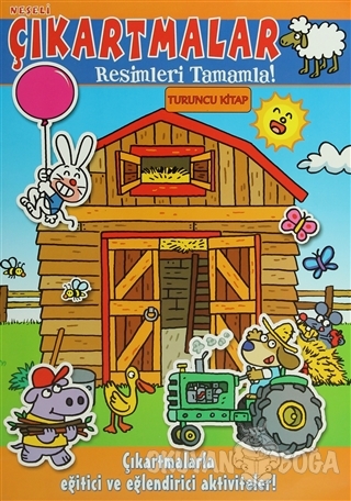 Neşeli Çıkartmalar - Turuncu Kitap