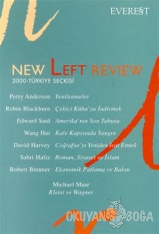 New Left Review 2000 - Türkiye Seçkisi - Perry Anderson - Everest Yayı