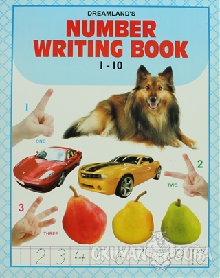 Number Writing Book 1-10 - Kolektif - Dreamland Publications