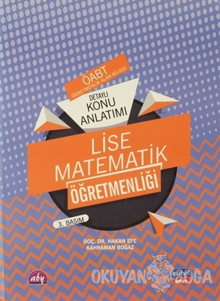 ÖABT Lise Matematik Öğretmenliği - Hakan Efe - Nobel Sınav Yayınları