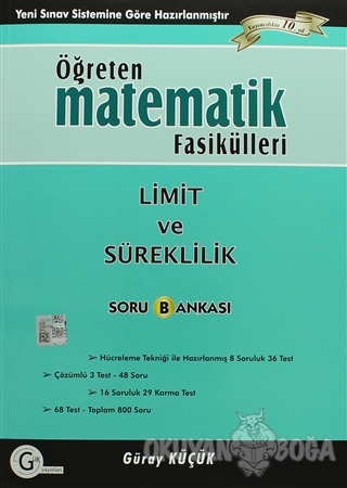 Öğreten Matematik Fasikülleri - Limit ve Süreklilik Soru Bankası - Gür