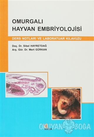 Omurgalı Hayvan Embriyolojisi - Sibel Hayretdağ - Kriter Yayınları