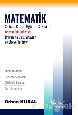 Orhan Kural Eğitim Dizisi - 1 : Matematik - Orhan Kural - Beril Yayınl