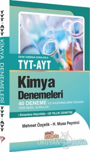 ÖSYM Tarzı Sorularla TYT- AYT Kimya Denemeleri - Mehmet Özçelik - Mana