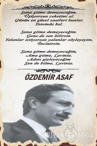 Özdemir Asaf - - Melisa Poster - Poster