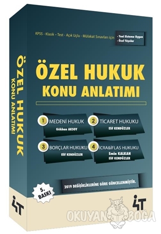 Özel Hukuk Konu Anlatımı - Gökhan Aksoy - 4T Yayınları