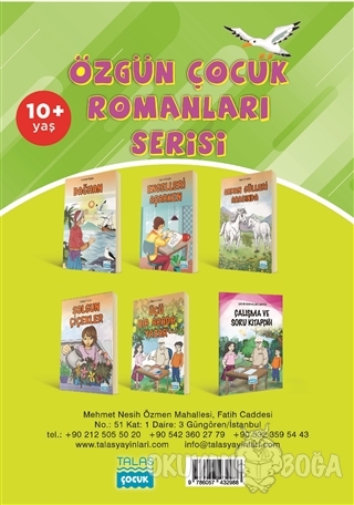 Özgün Çocuk Romanları Serisi (6 Kitap) - Mehmet Buğra - Talas Yayınlar