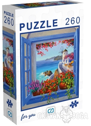 Pencere - 260 Parça Puzzle - - CA Games