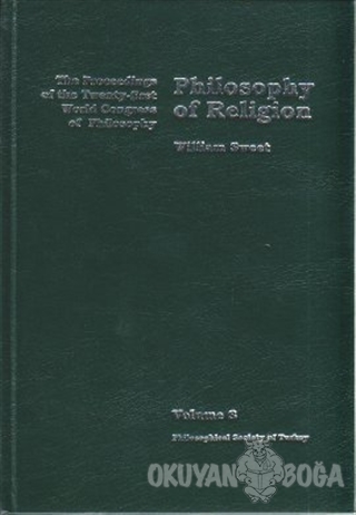 Philosophy of Religion (Ciltli) - William Sweet - Türkiye Felsefe Kuru