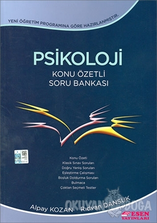 Psikoloji Konu Özetli Soru Bankası - Alpay Kozan - Esen Yayınları